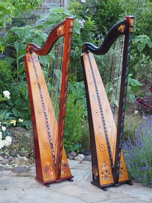 große böhmische Harfe