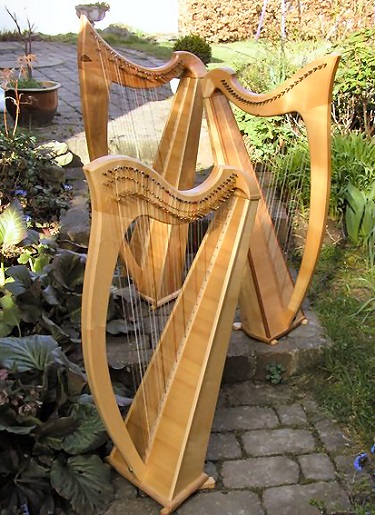 Keltische Harfen